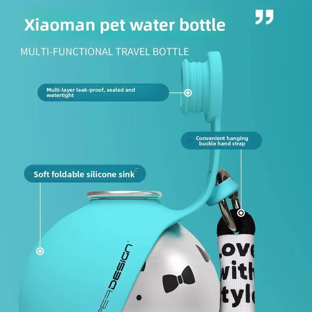 Portable Foldable Leak Proof Dog Water Bottle